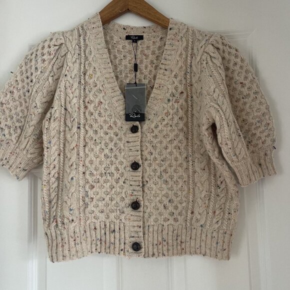 Rails Isla Cream Confetti Cardigan-size small - Picture 1 of 3